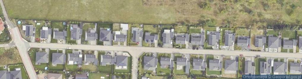 Zdjęcie satelitarne Zielony Zakątek ul.