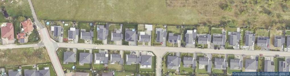 Zdjęcie satelitarne Zielony Zakątek ul.