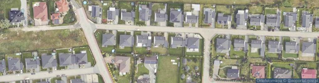 Zdjęcie satelitarne Zielony Zakątek ul.