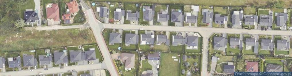 Zdjęcie satelitarne Zielony Zakątek ul.
