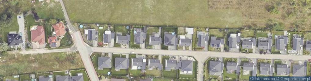 Zdjęcie satelitarne Zielony Zakątek ul.