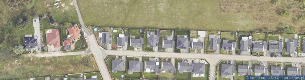 Zdjęcie satelitarne Zielony Zakątek ul.