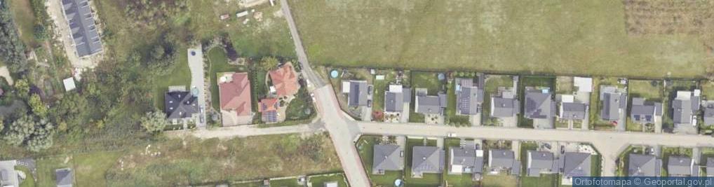 Zdjęcie satelitarne Zielony Zakątek ul.