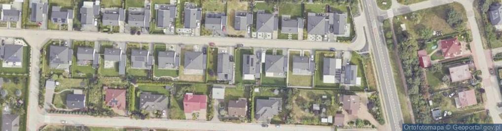 Zdjęcie satelitarne Zielony Zakątek ul.