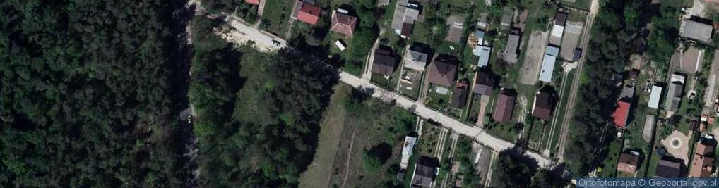 Zdjęcie satelitarne Zielona ul.