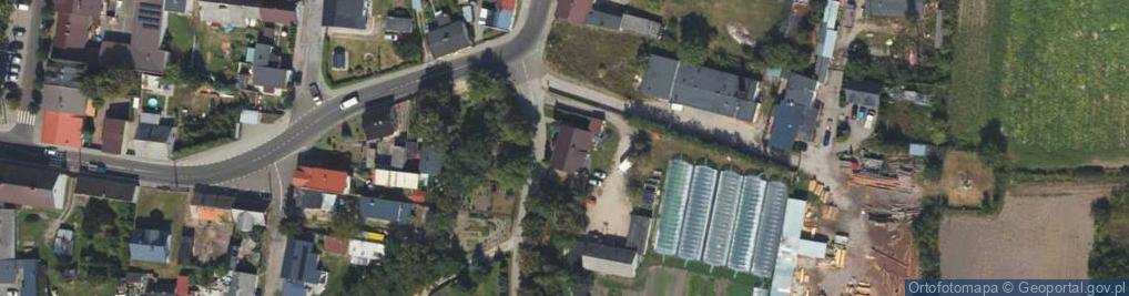 Zdjęcie satelitarne Zjazd ul.