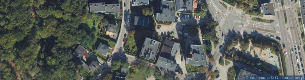 Zdjęcie satelitarne Zjazdowa ul.