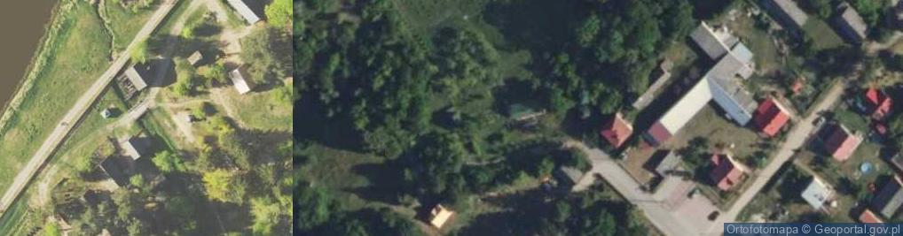 Zdjęcie satelitarne Zjazd ul.