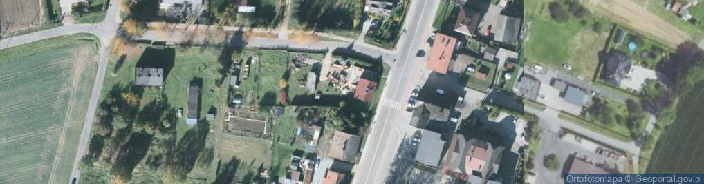 Zdjęcie satelitarne Zjednoczenia ul.
