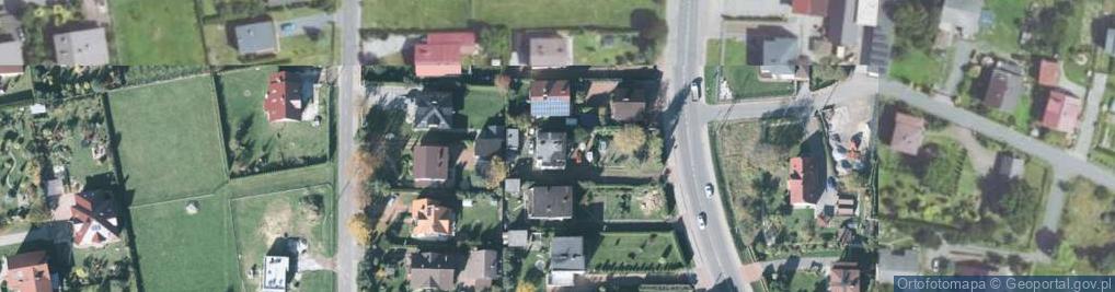 Zdjęcie satelitarne Zjednoczenia ul.