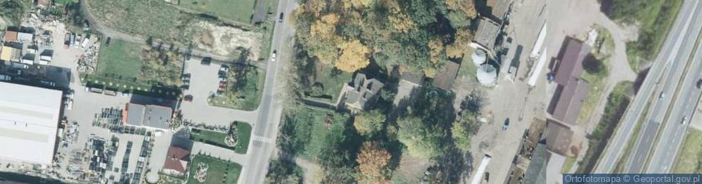 Zdjęcie satelitarne Zjednoczenia ul.