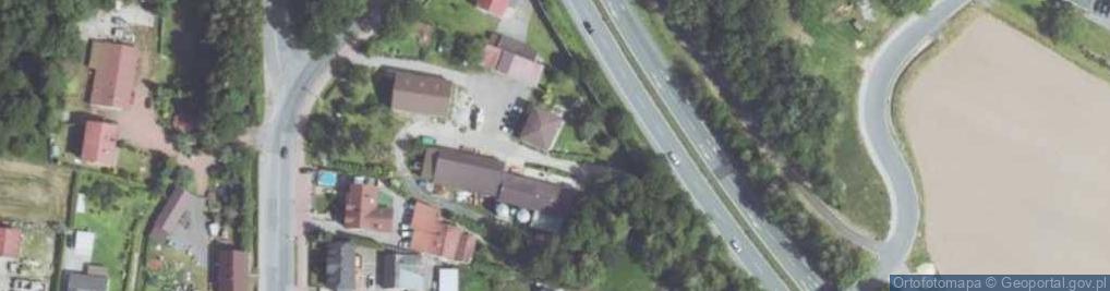 Zdjęcie satelitarne Zjednoczenia ul.