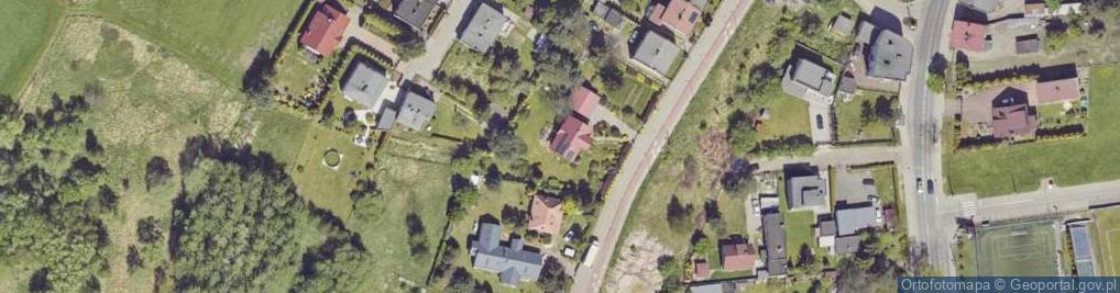 Zdjęcie satelitarne Zjednoczenia ul.