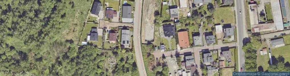 Zdjęcie satelitarne Zjednoczenia ul.