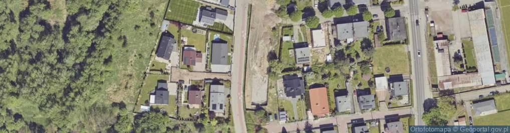 Zdjęcie satelitarne Zjednoczenia ul.