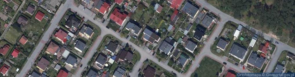 Zdjęcie satelitarne Zjednoczenia ul.