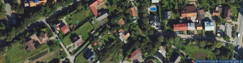 Zdjęcie satelitarne Zjazdowa ul.