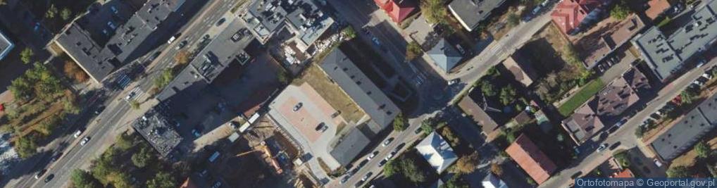 Zdjęcie satelitarne Złota ul.