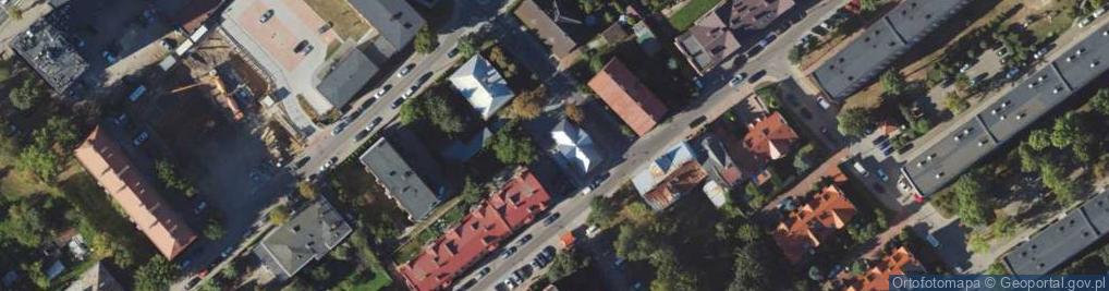 Zdjęcie satelitarne Złota ul.