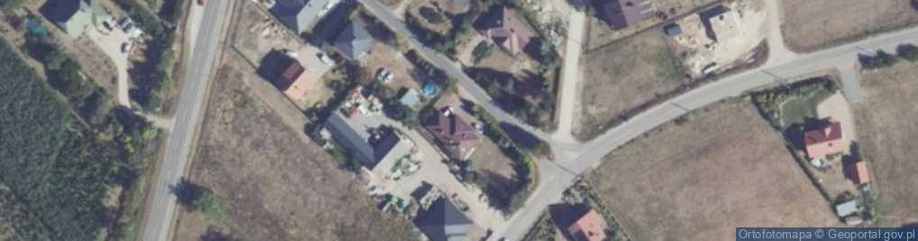 Zdjęcie satelitarne Złota ul.