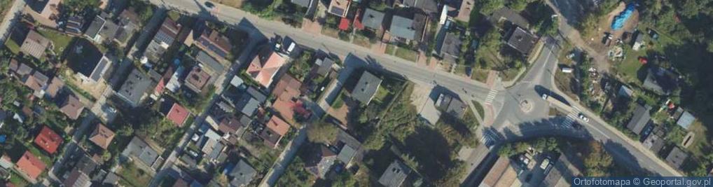 Zdjęcie satelitarne Złota ul.