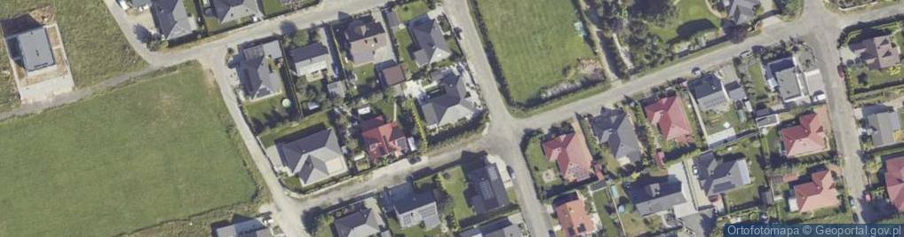 Zdjęcie satelitarne Złota ul.