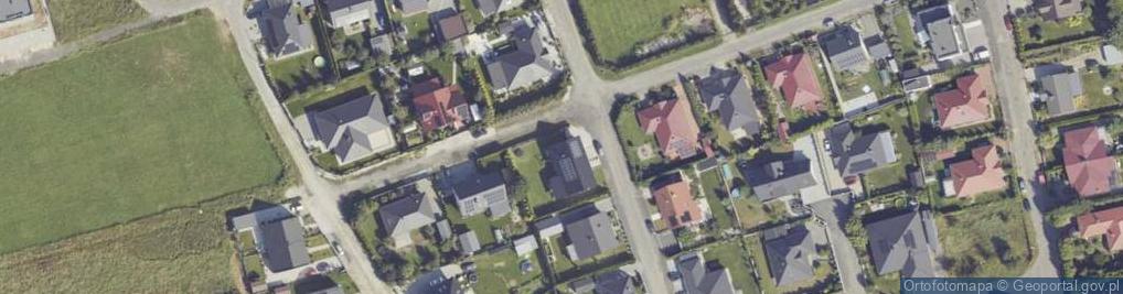 Zdjęcie satelitarne Złota ul.