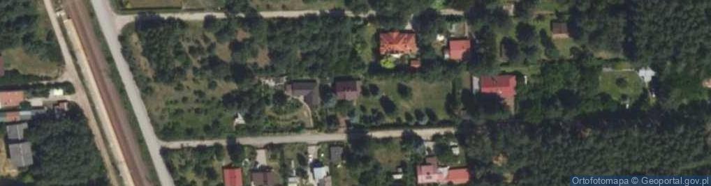 Zdjęcie satelitarne Złocistych Łanów ul.