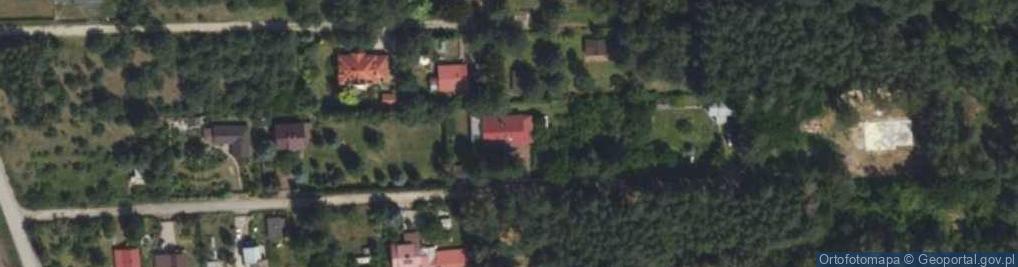 Zdjęcie satelitarne Złocistych Łanów ul.