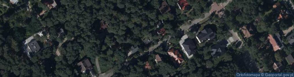 Zdjęcie satelitarne Złotej Jesieni ul.