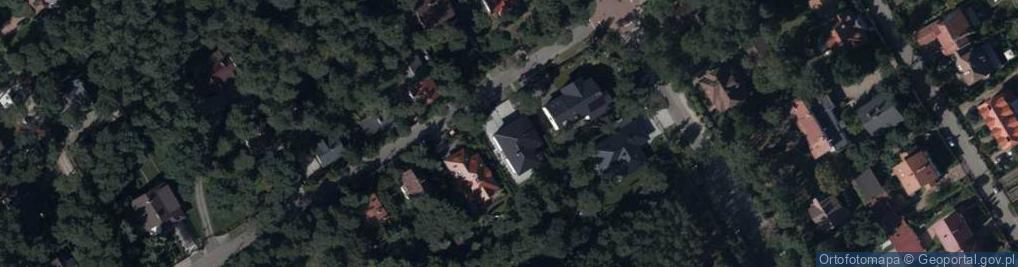 Zdjęcie satelitarne Złotej Jesieni ul.