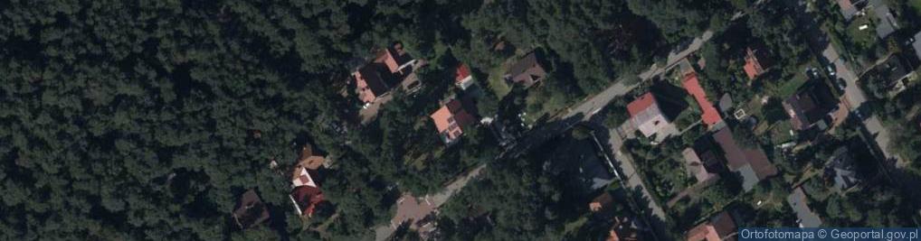 Zdjęcie satelitarne Złotej Jesieni ul.