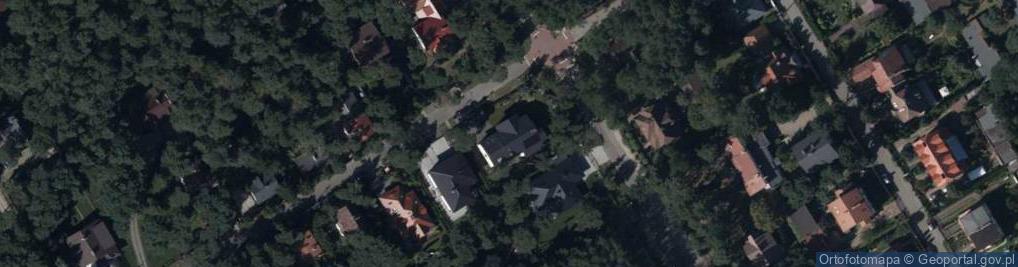 Zdjęcie satelitarne Złotej Jesieni ul.