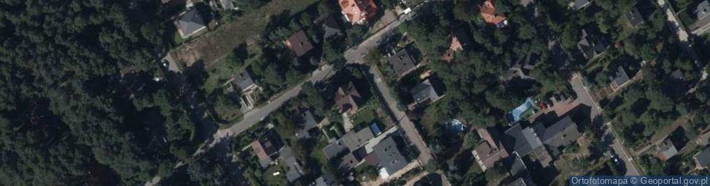 Zdjęcie satelitarne Złotej Jesieni ul.