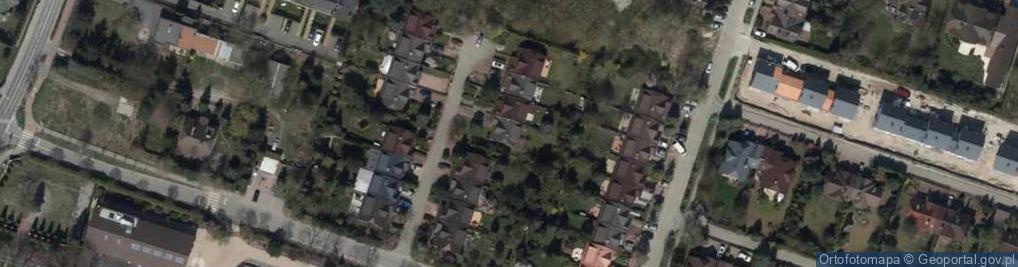 Zdjęcie satelitarne Złotej Jabłoni ul.