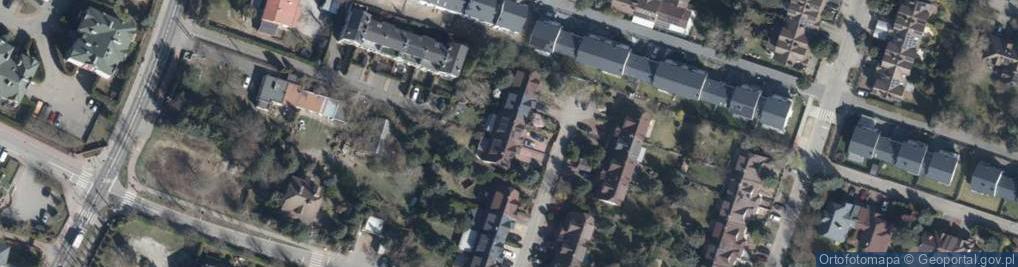Zdjęcie satelitarne Złotej Jabłoni ul.