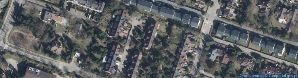 Zdjęcie satelitarne Złotej Jabłoni ul.