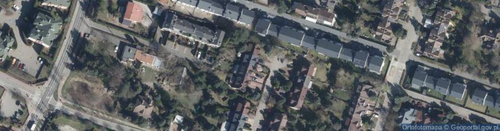 Zdjęcie satelitarne Złotej Jabłoni ul.