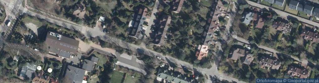 Zdjęcie satelitarne Złotej Jabłoni ul.