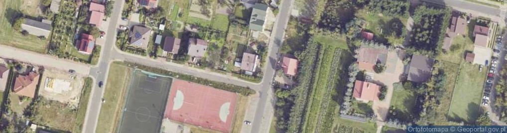 Zdjęcie satelitarne Złocieni ul.