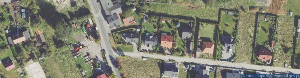 Zdjęcie satelitarne Złota ul.