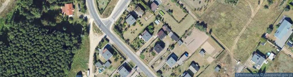 Zdjęcie satelitarne Złota ul.