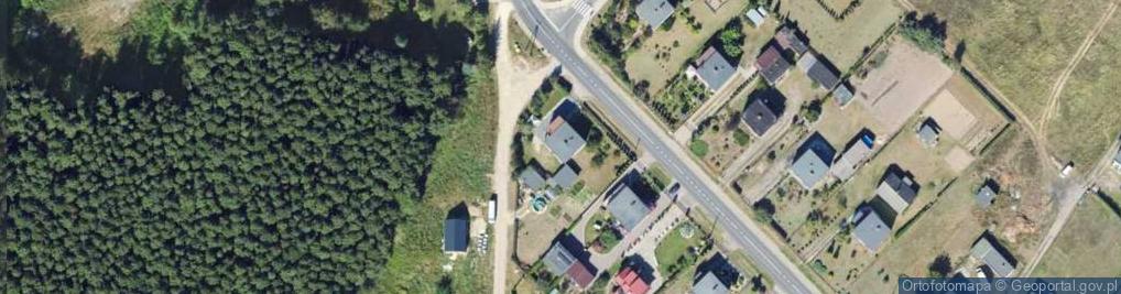 Zdjęcie satelitarne Złota ul.