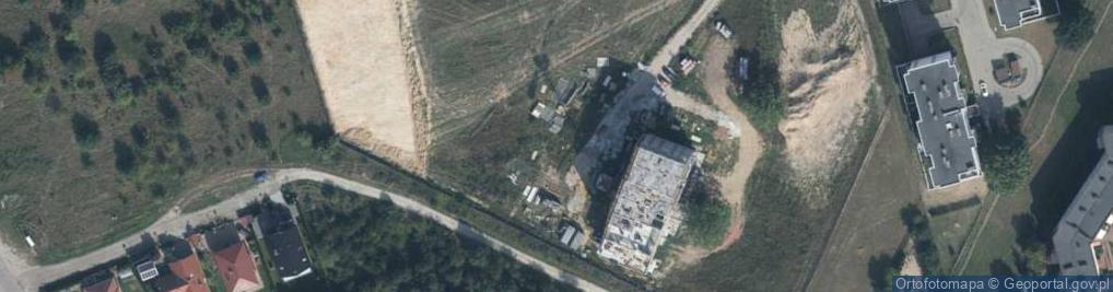 Zdjęcie satelitarne Złota ul.