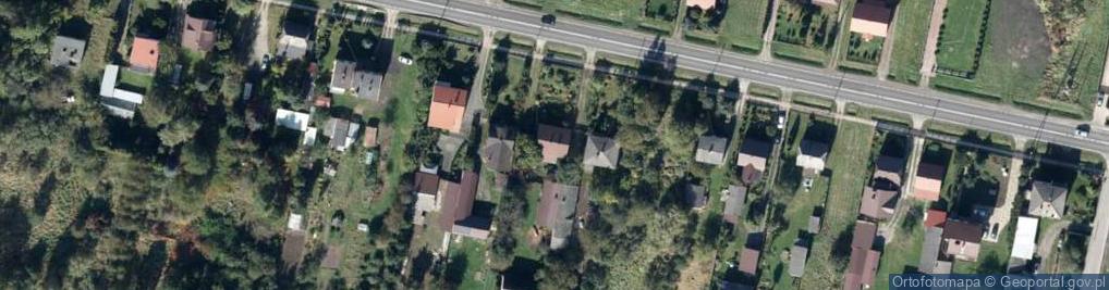 Zdjęcie satelitarne Złotoglin ul.