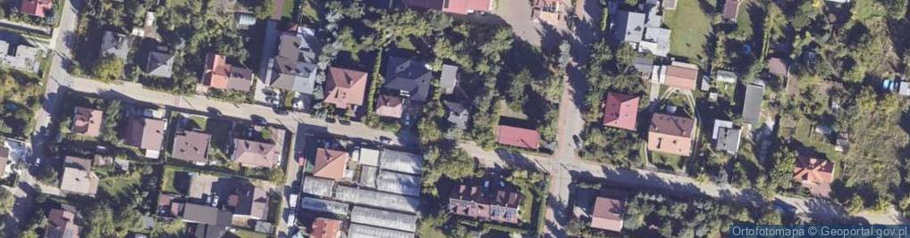 Zdjęcie satelitarne Złotej Jesieni ul.