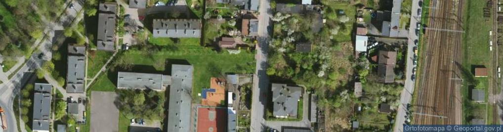 Zdjęcie satelitarne Złota ul.