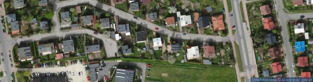 Zdjęcie satelitarne Złota ul.