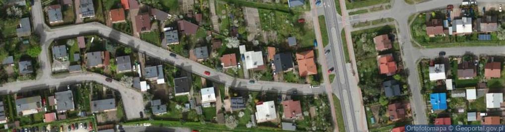 Zdjęcie satelitarne Złota ul.