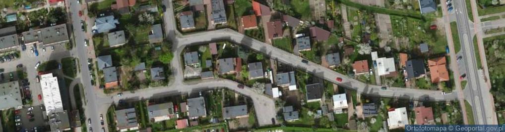 Zdjęcie satelitarne Złota ul.